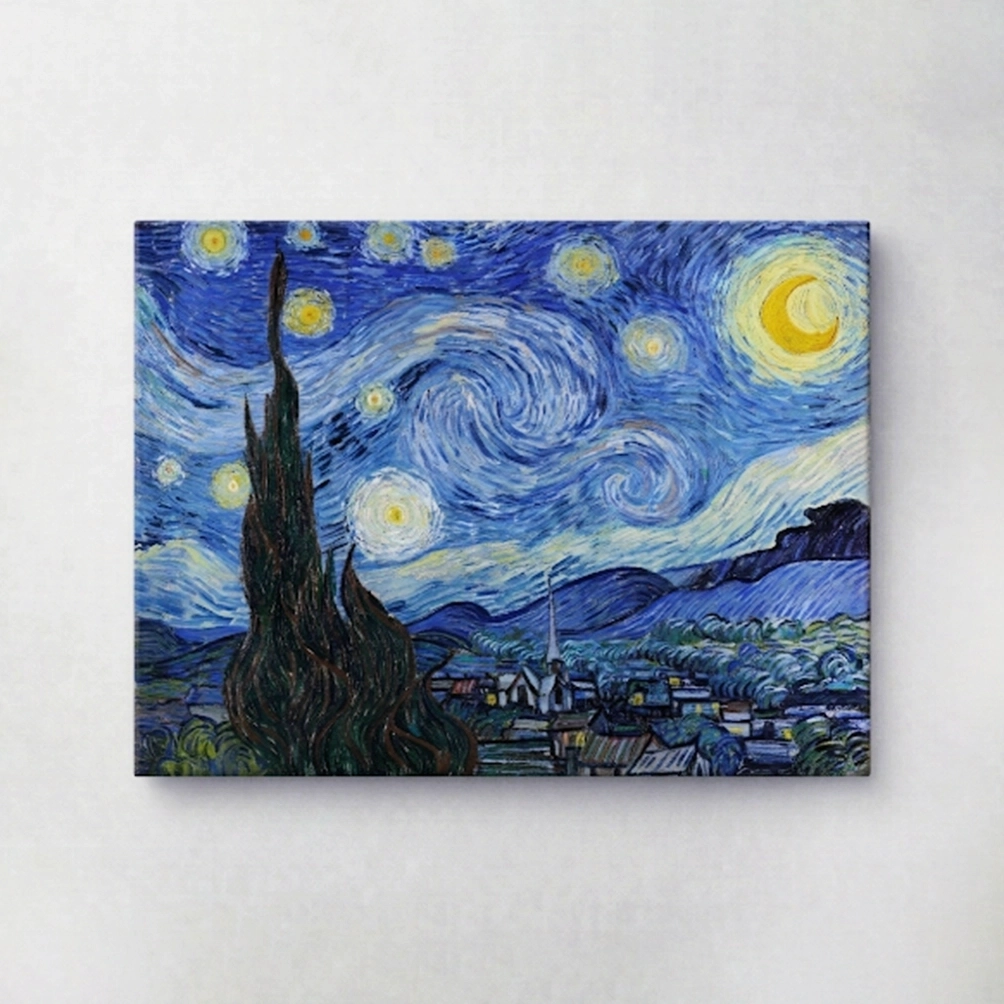 1. The starry night - Vincent Van Gogh 1. The starry night - Vincent Van Gogh