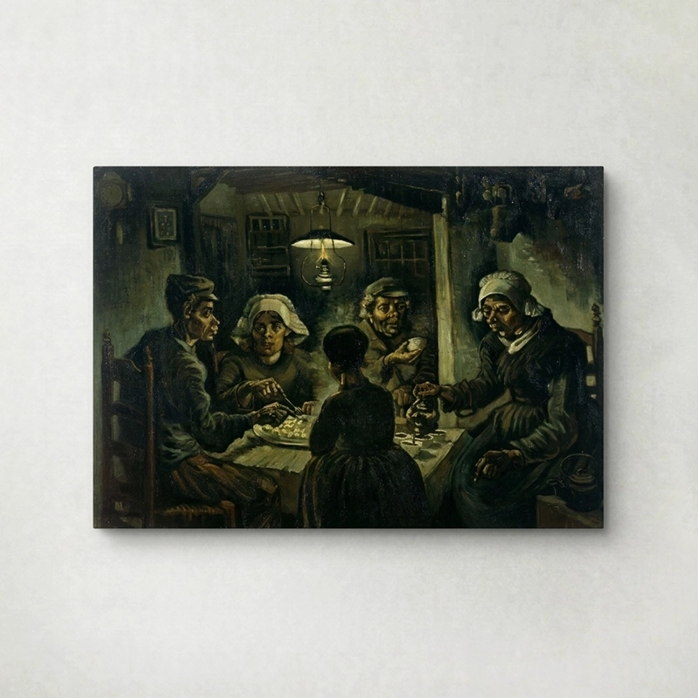10. The potato eaters - Vincent van Gogh 10. The potato eaters - Vincent van Gogh
