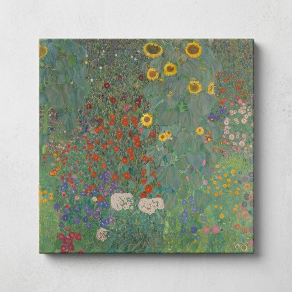 11. Farm garden with sunflowers - Gustav Klimt 11. Farm garden with sunflowers - Gustav Klimt