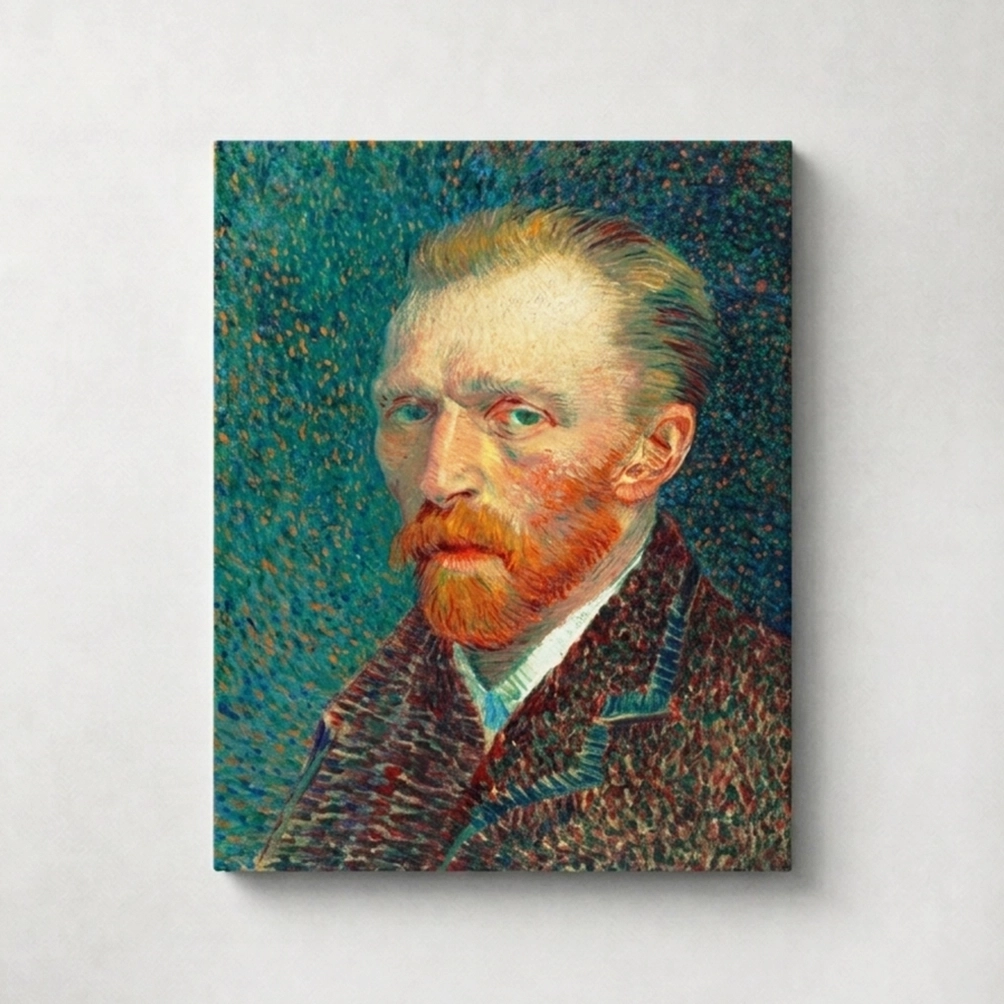 13. Self Portrait, 1887 - Vincent Van Gogh 13. Self Portrait, 1887 - Vincent Van Gogh