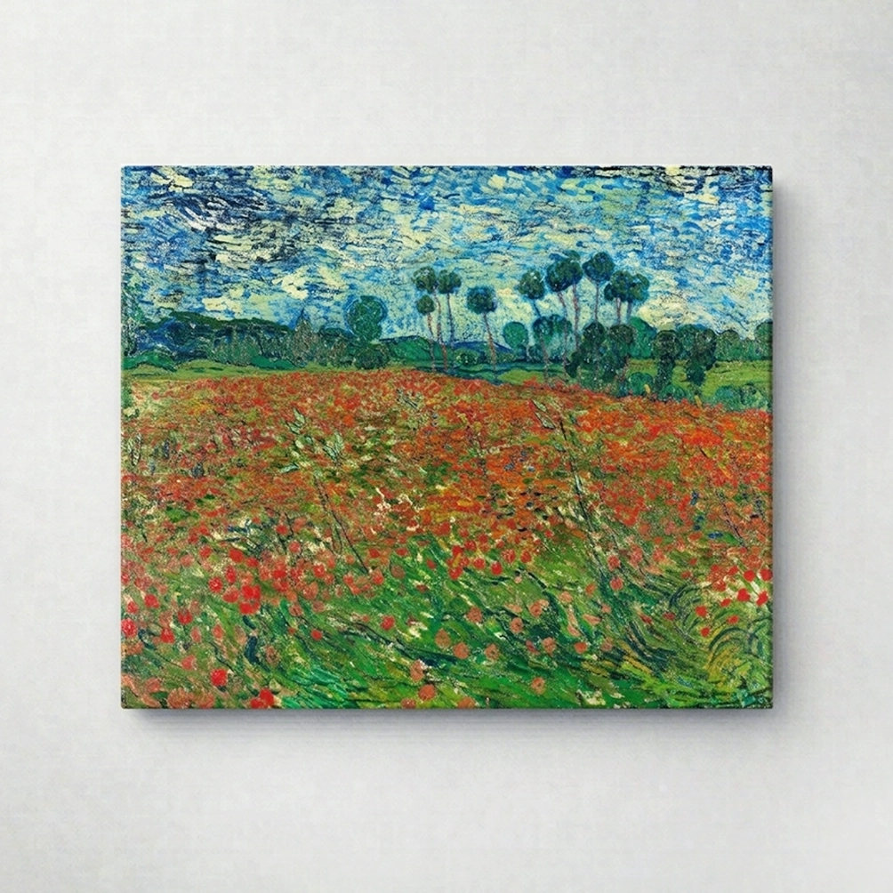 14. Poppy field - Vincent Van Gogh 14. Poppy field - Vincent Van Gogh