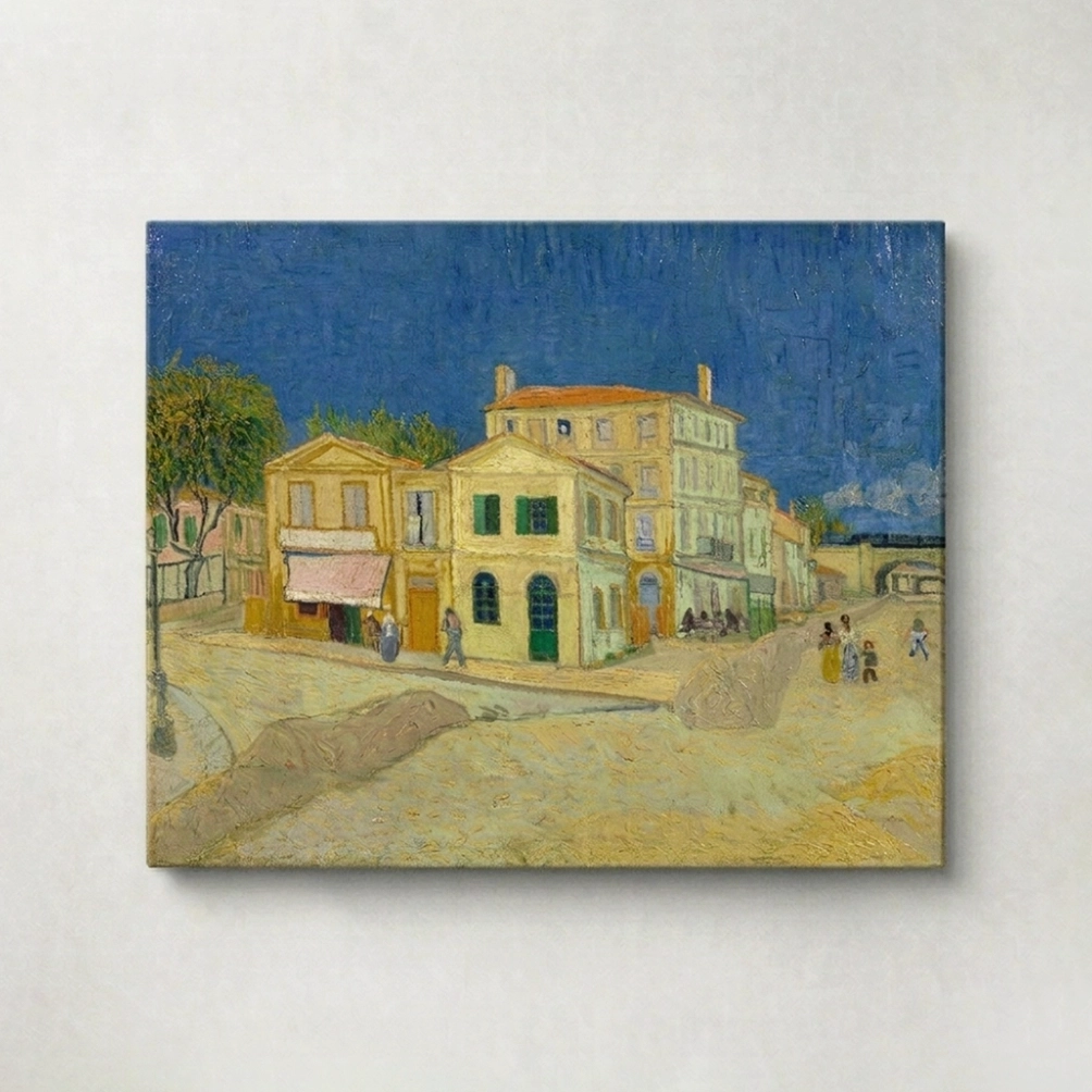 15. The yellow house - Vincent Van Gogh 15. The yellow house - Vincent Van Gogh