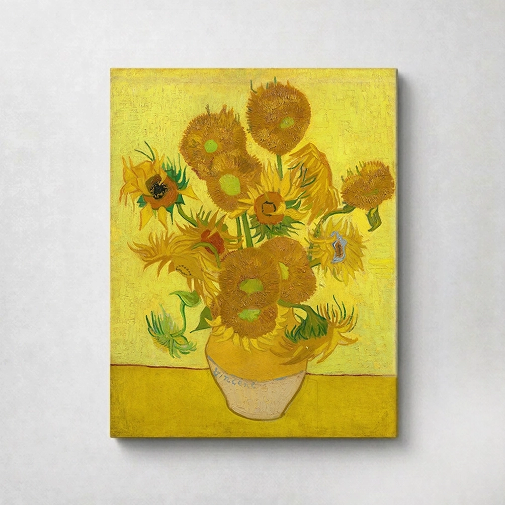 2. Vase with fifteen sunflowers - Vincent Van Gogh 2. Vase with fifteen sunflowers - Vincent Van Gogh