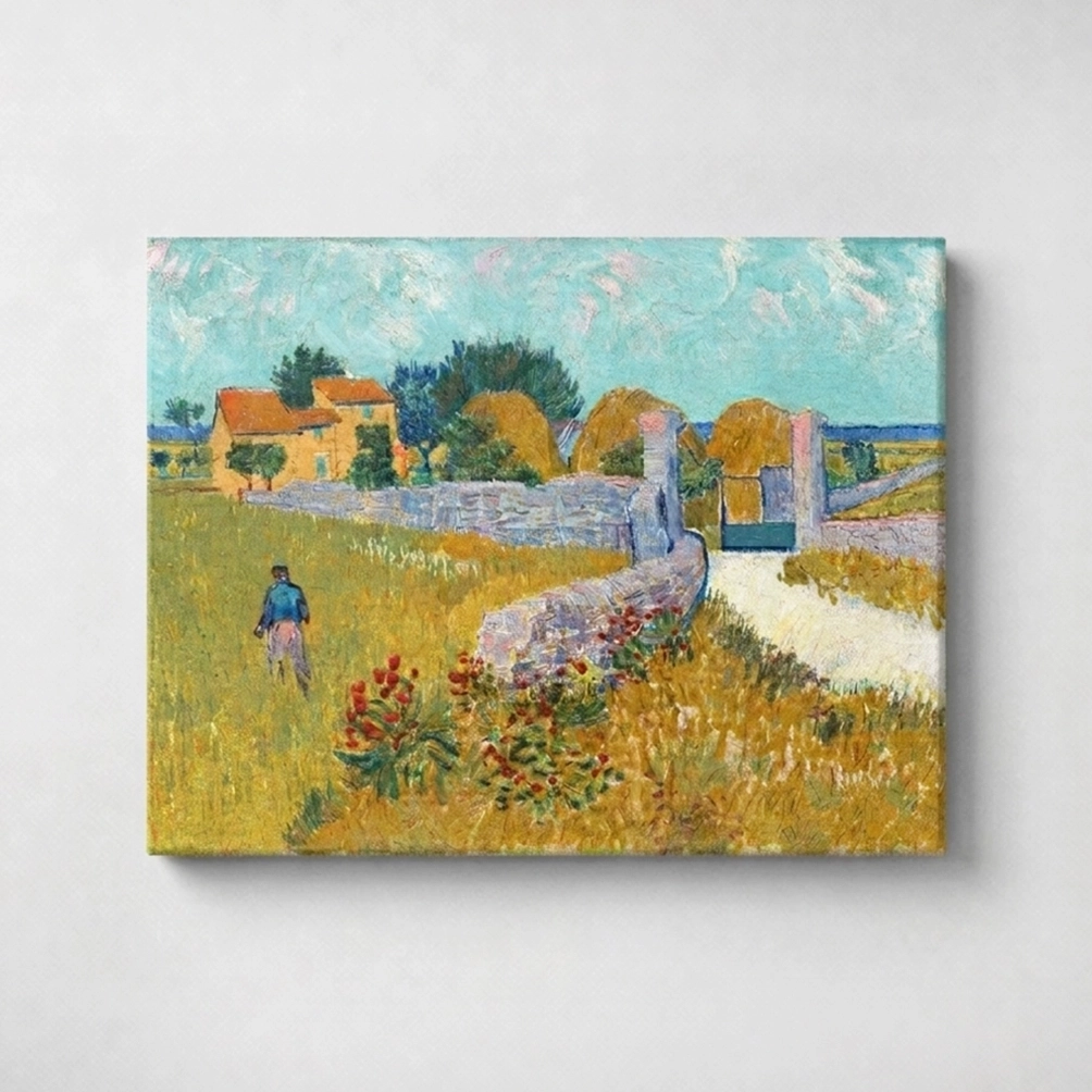 24. Farmhouse in Provence - Vincent Van Gogh 24. Farmhouse in Provence - Vincent Van Gogh
