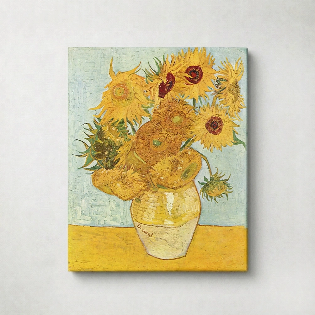 29. Vase with twelve sunflowers - Vincent Van Gogh 29. Vase with twelve sunflowers - Vincent Van Gogh