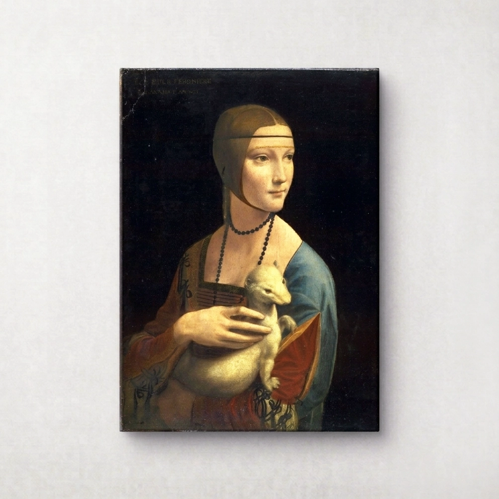 3. Lady with an Ermine - Leonardo da Vinci 3. Lady with an Ermine - Leonardo da Vinci