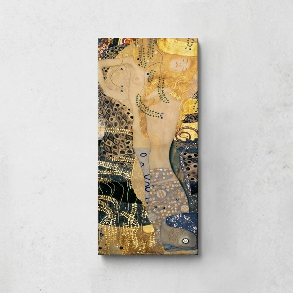 6. Water Serpents I – Gustav Klimt 6. Water Serpents I – Gustav Klimt