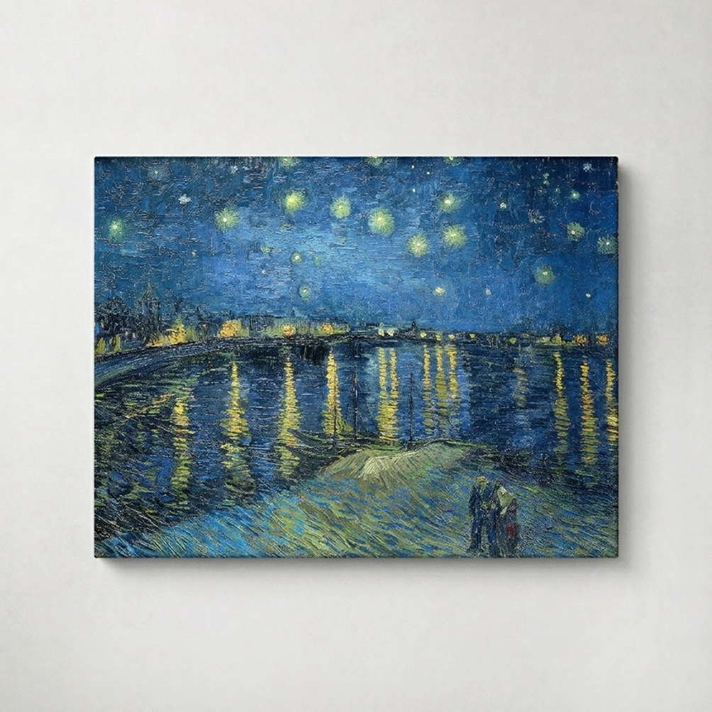 8. Starry night over the Rhone - Vincent Van Gogh 8. Starry night over the Rhone - Vincent Van Gogh