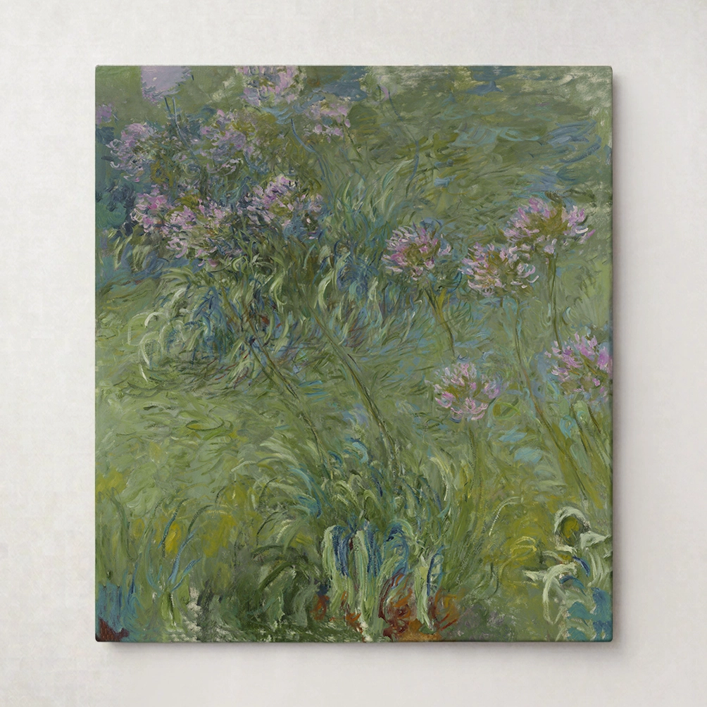16. Agapanthus - Claude Monet 16. Agapanthus - Claude Monet