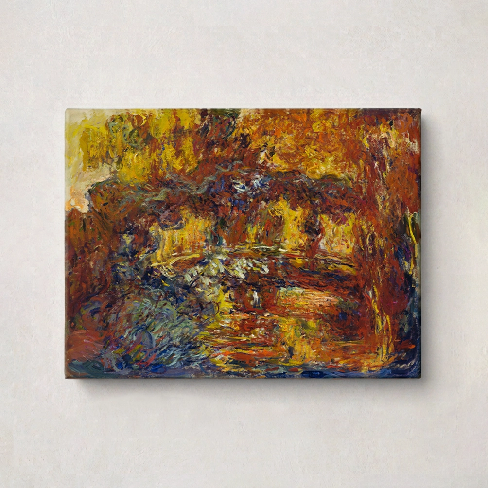 18. The Japanese Footbridge - Claude Monet 18. The Japanese Footbridge - Claude Monet