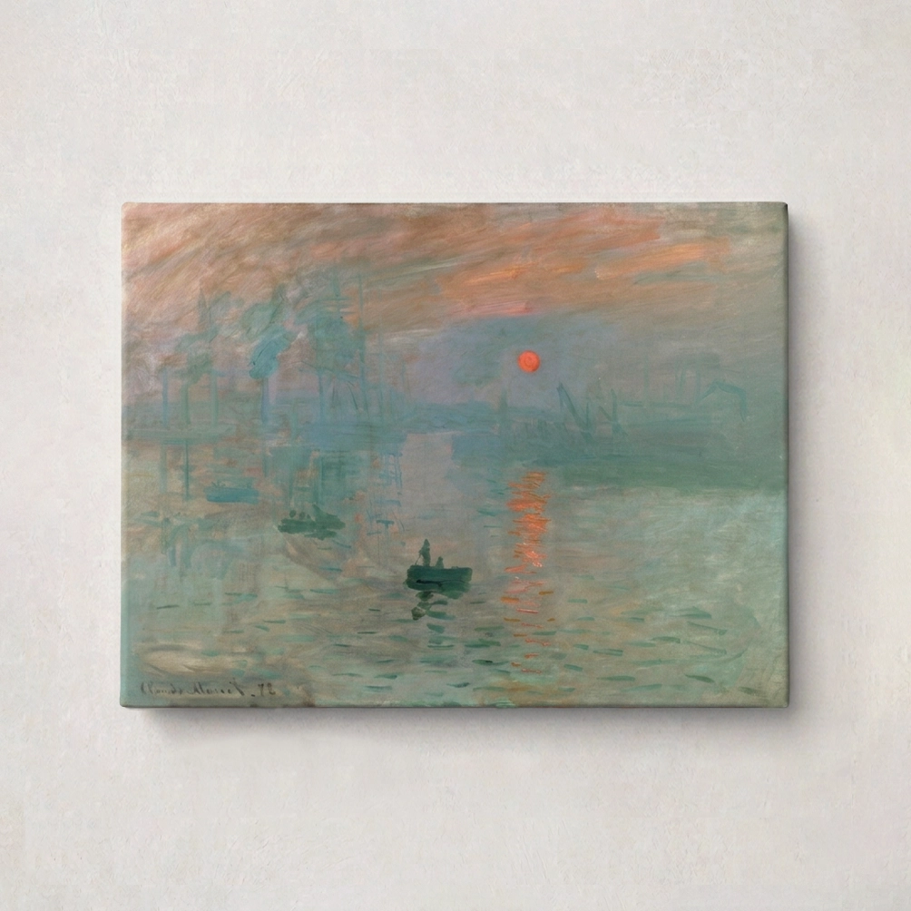 2. Impression Sunrise - Claude Monet 2. Impression Sunrise - Claude Monet