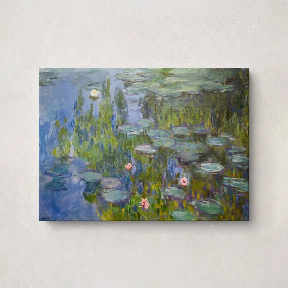 6. Water Lilies (calm pond) - Claude Monet 6. Water Lilies (calm pond) - Claude Monet