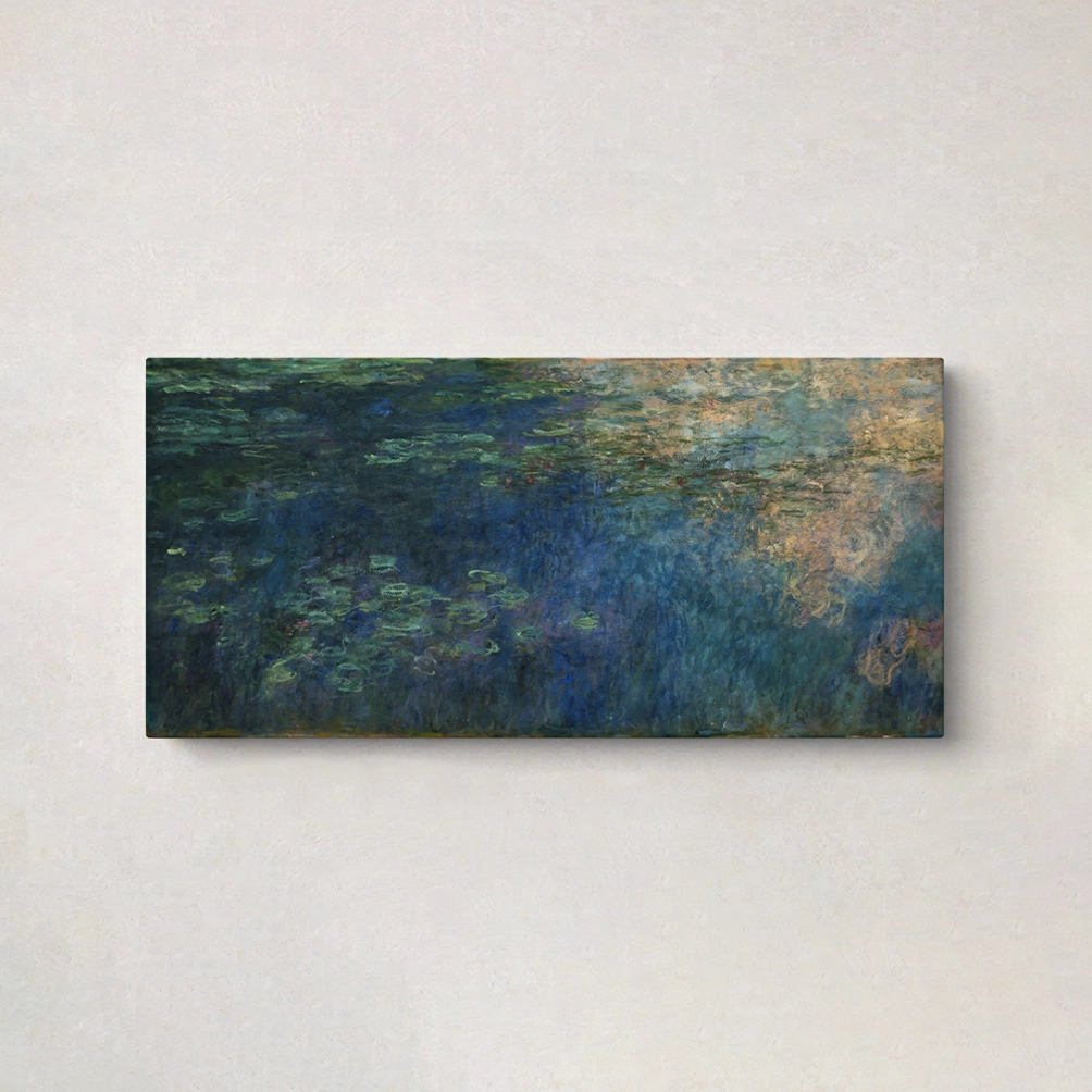 7. Reflections of Clouds on the Water-Lily Pond - Claude Monet 7. Reflections of Clouds on the Water-Lily Pond - Claude Monet