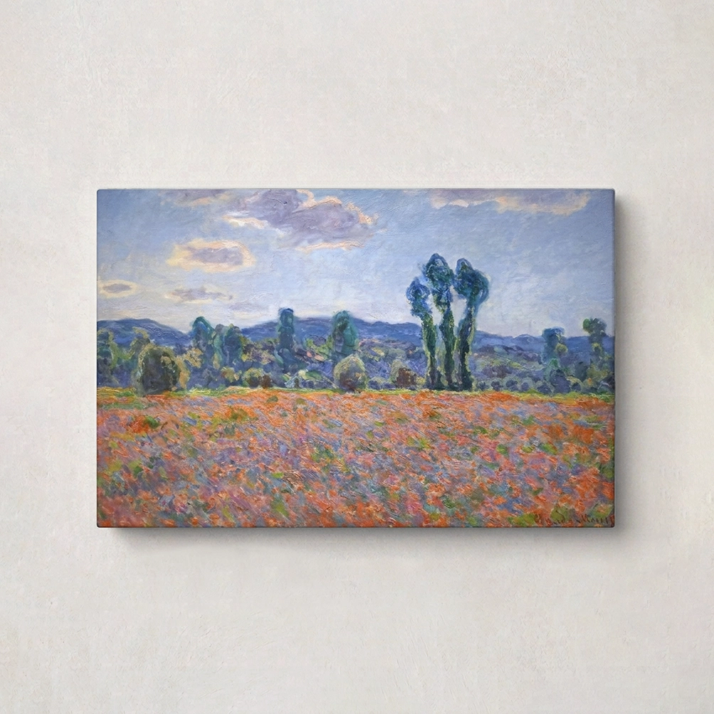 8. Poppy field in Giverny - Claude Monet 8. Poppy field in Giverny - Claude Monet