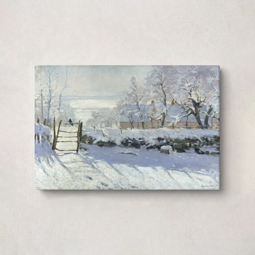 9. The Magpie - Claude Monet 9. The Magpie - Claude Monet